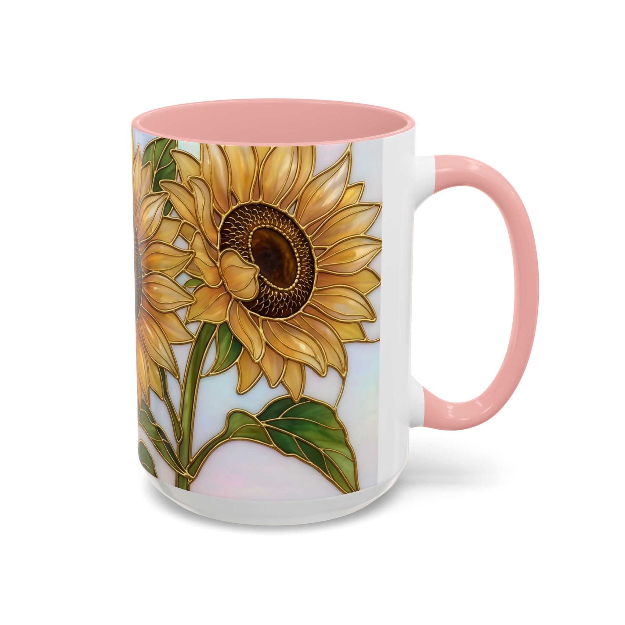 Sunflower Stained Glass Mug
