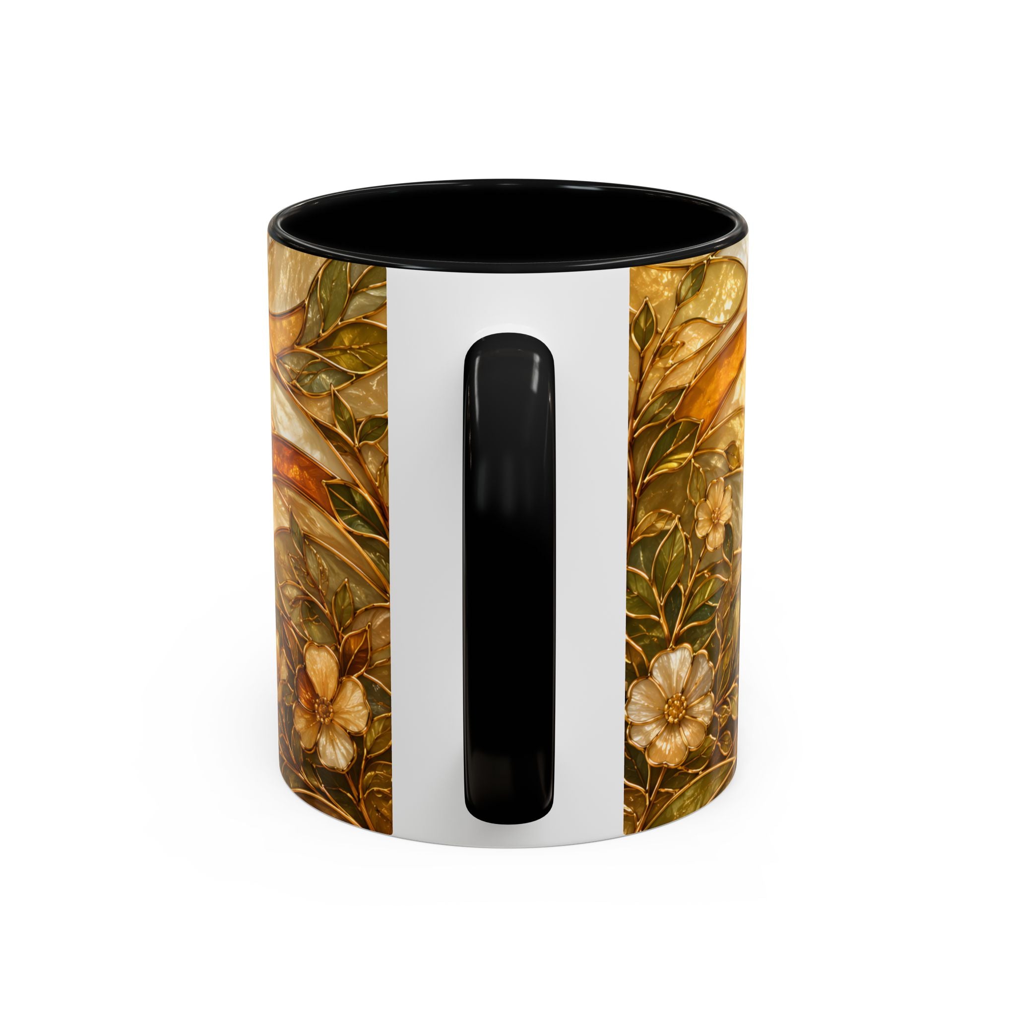 Blossom Beagle Stained Glass Style Mug