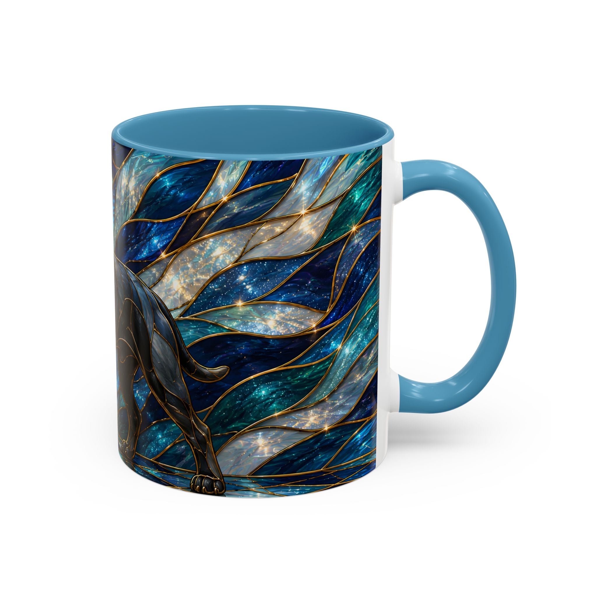 Celestial Cane Corso Stained Glass Style Mug