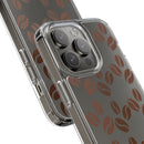 Coffee Beans Clear Phone Case
