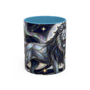 Celestial Lion Stained Glass Style Mug