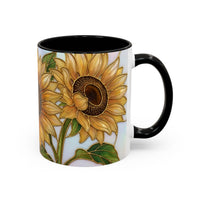 Sunflower Stained Glass Mug