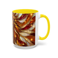 Majestic Lion Stained Glass Mug