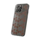 Coffee Beans Clear Phone Case