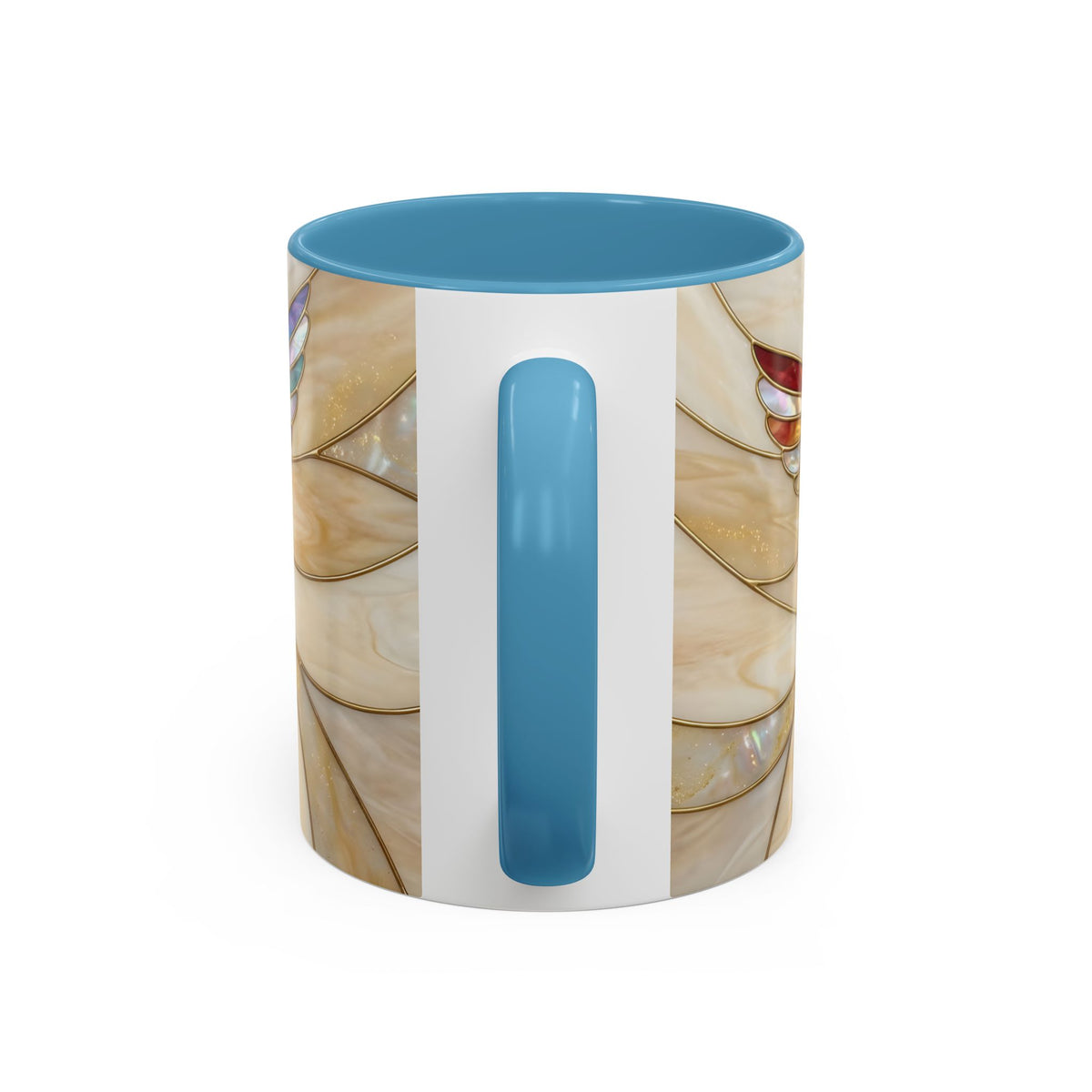 Harmony Hummingbird Stained Glass Style Mug