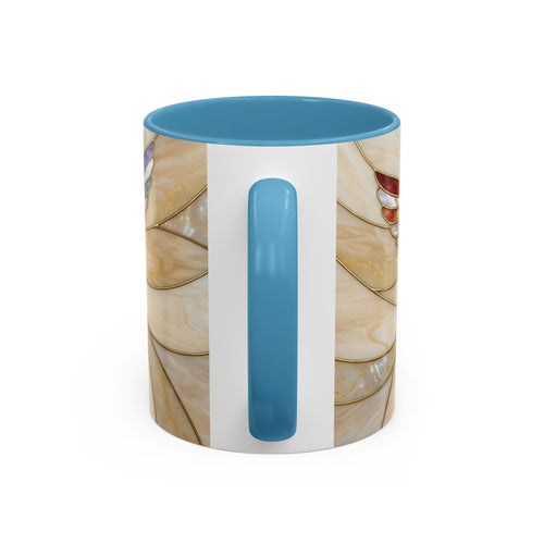 Harmony Hummingbird Stained Glass Style Mug