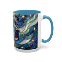 Celestial Staffy Stained Glass Style Mug