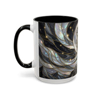 Midnight Wolf Stained Glass Style Mug