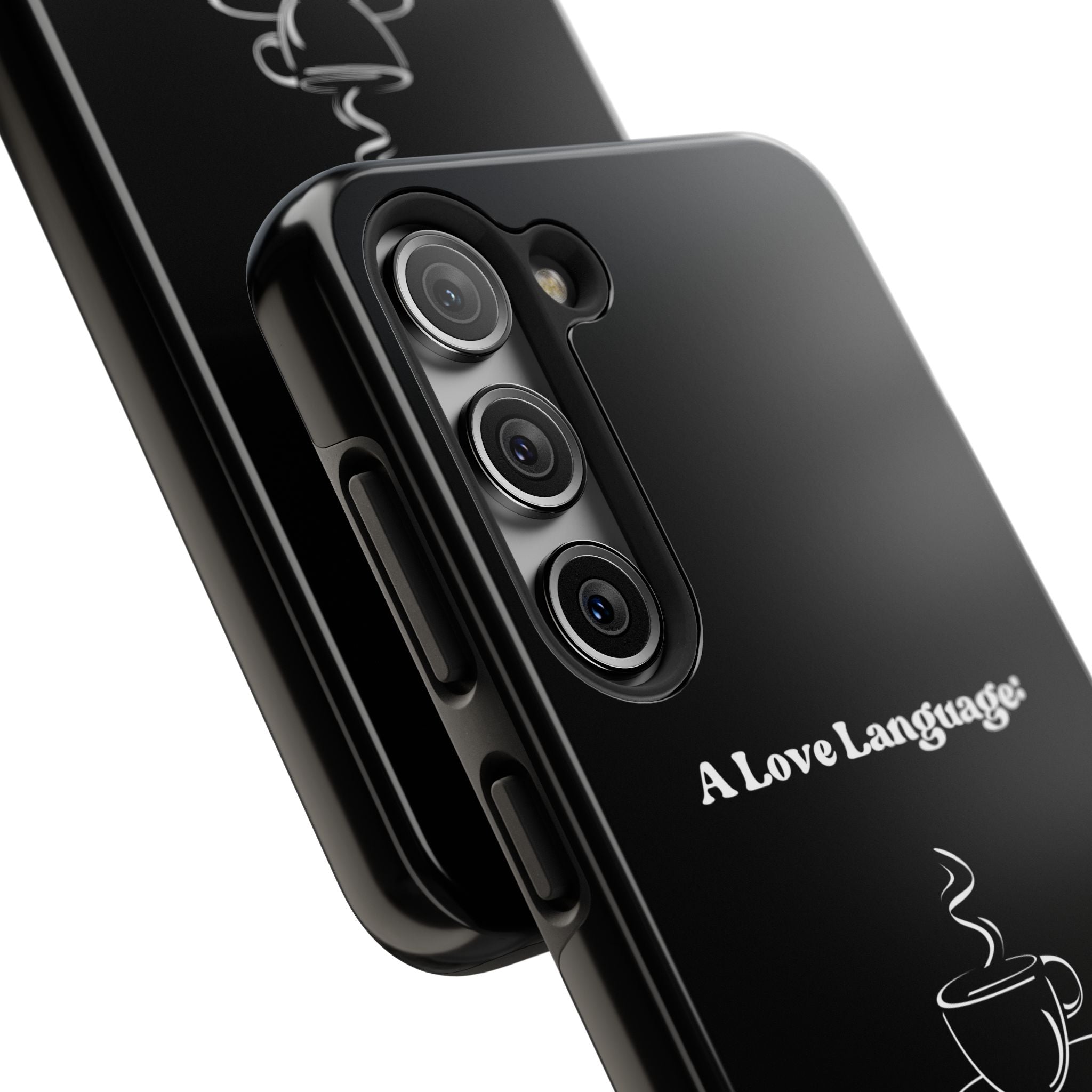 A Love Language Black Phone Case