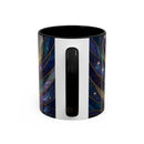 Moonlit Staffordshire Bull Terrier Stained Glass Style Mug