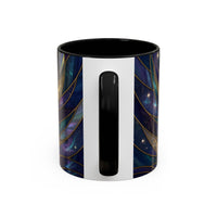 Moonlit Staffordshire Bull Terrier Stained Glass Style Mug
