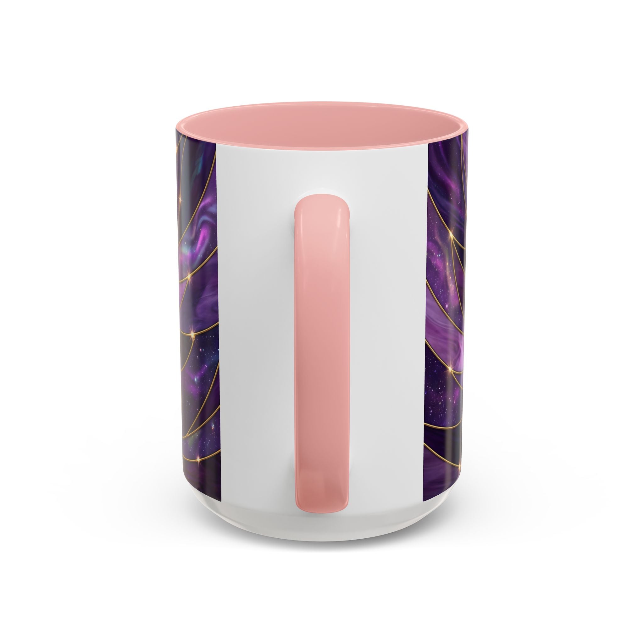 Amethyst Great Pyrenees Stained Glass Style Mug