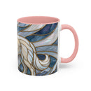 Moonlight Great Pyrenees Stained Glass Style Mug