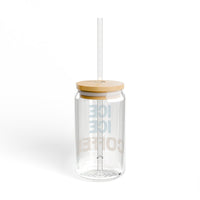 Ice Ice Coffee Sipper Glass