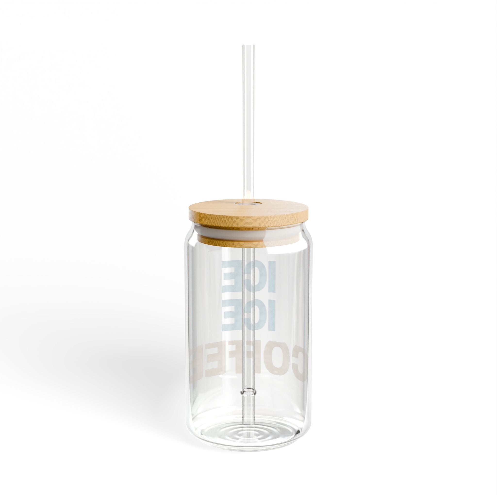 Ice Ice Coffee Sipper Glass