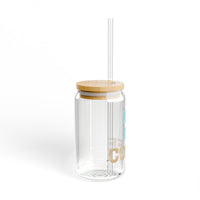 Ice Ice Coffee Sipper Glass