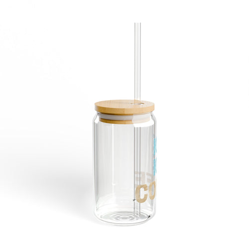 Ice Ice Coffee Sipper Glass