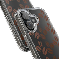 Coffee Beans Clear Phone Case