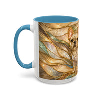 Golden Glow French Bulldog Stained Glass Style Mug