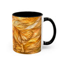 Golden Glow Golden Retriever Stained Glass Style Mug