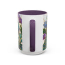 Garden Peacock Stained Glass Style Mug