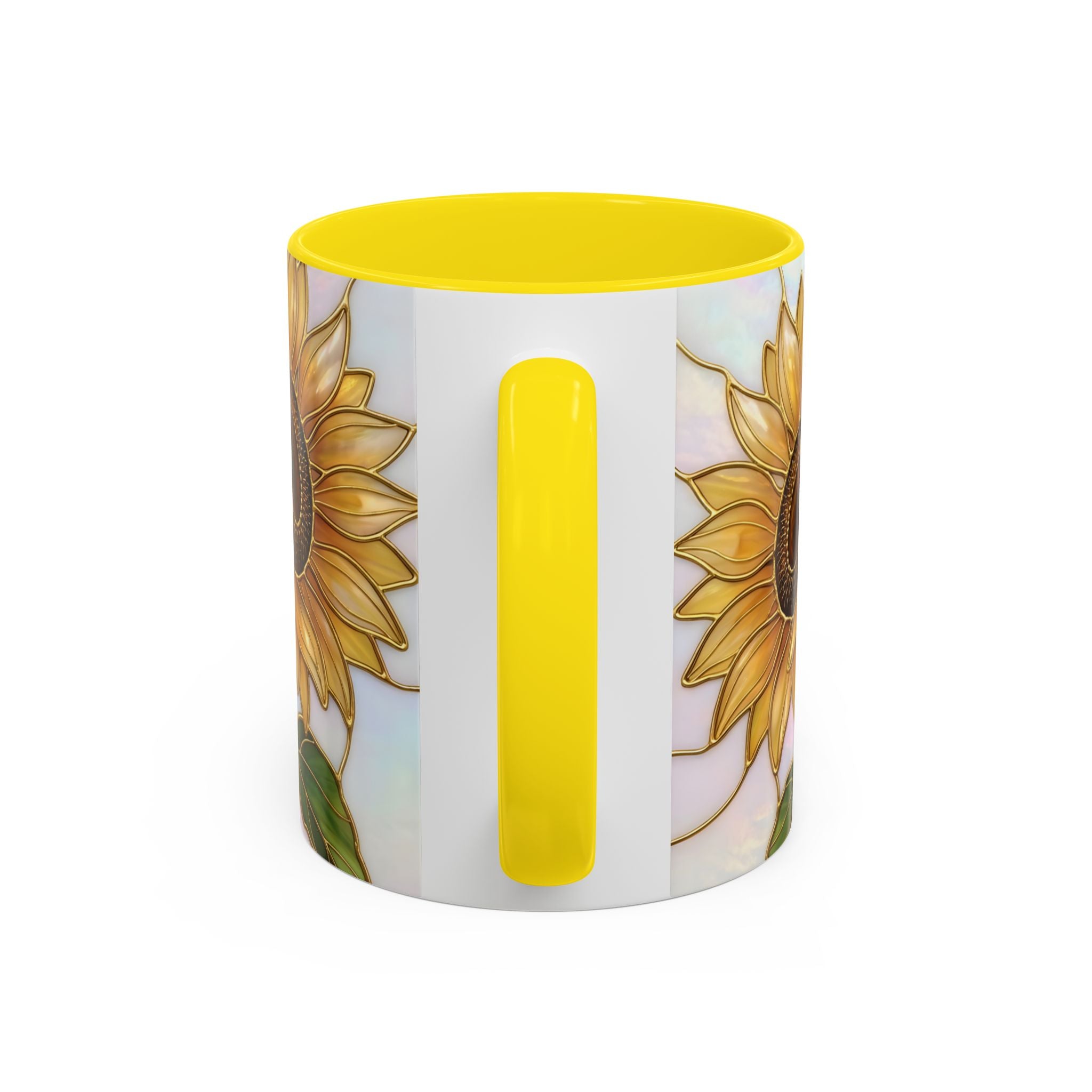 Sunflower Stained Glass Mug