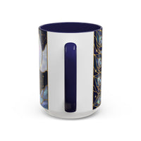 Lunar Peacock Stained Glass Style Mug