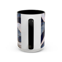 Faithful Friend Great Pyrenees Stained Glass Style Mug
