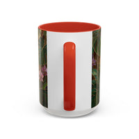 Tropical Hummingbird Stained Glass Style Mug