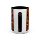 Thunder Tiger Stained Glass Style Mug