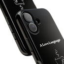A Love Language Black Phone Case