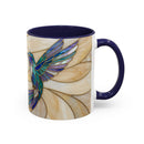 Harmony Hummingbird Stained Glass Style Mug