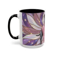 Rose Glow Staffordshire Bull Terrier Stained Glass Style Mug