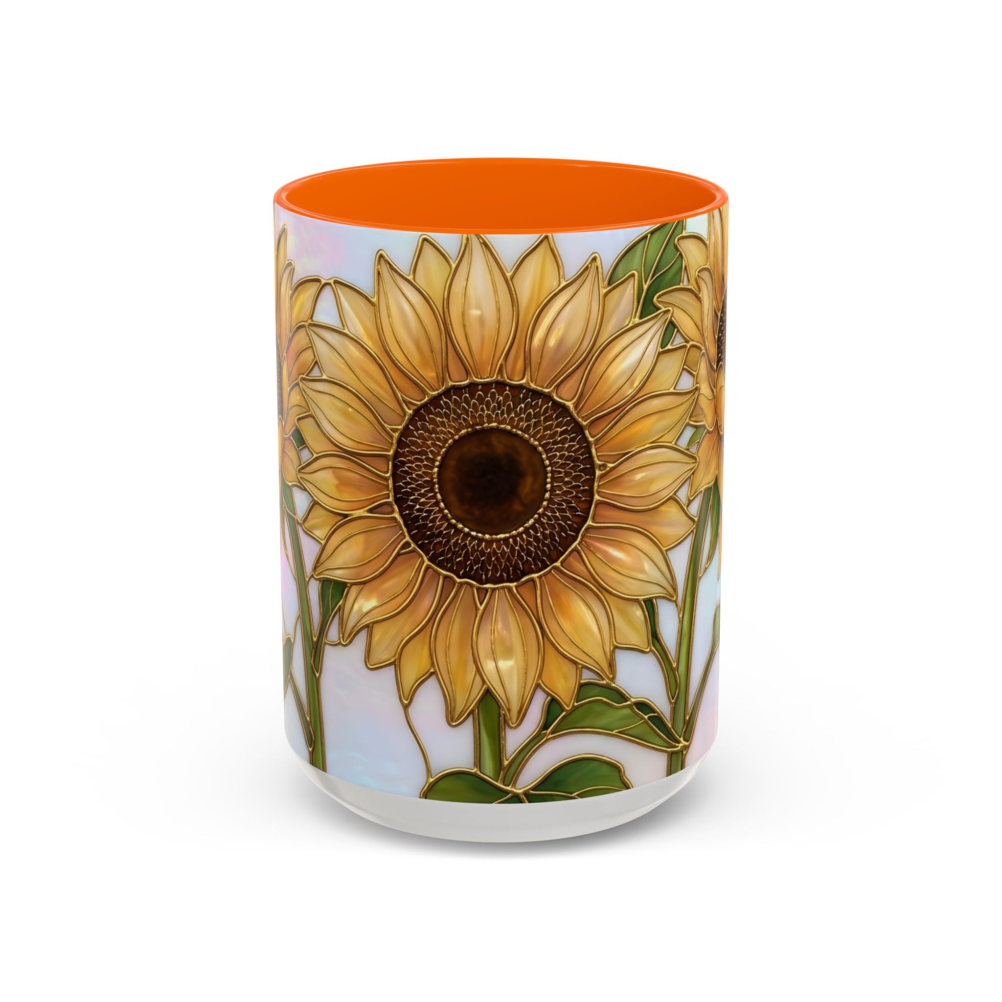 Sunflower Stained Glass Mug