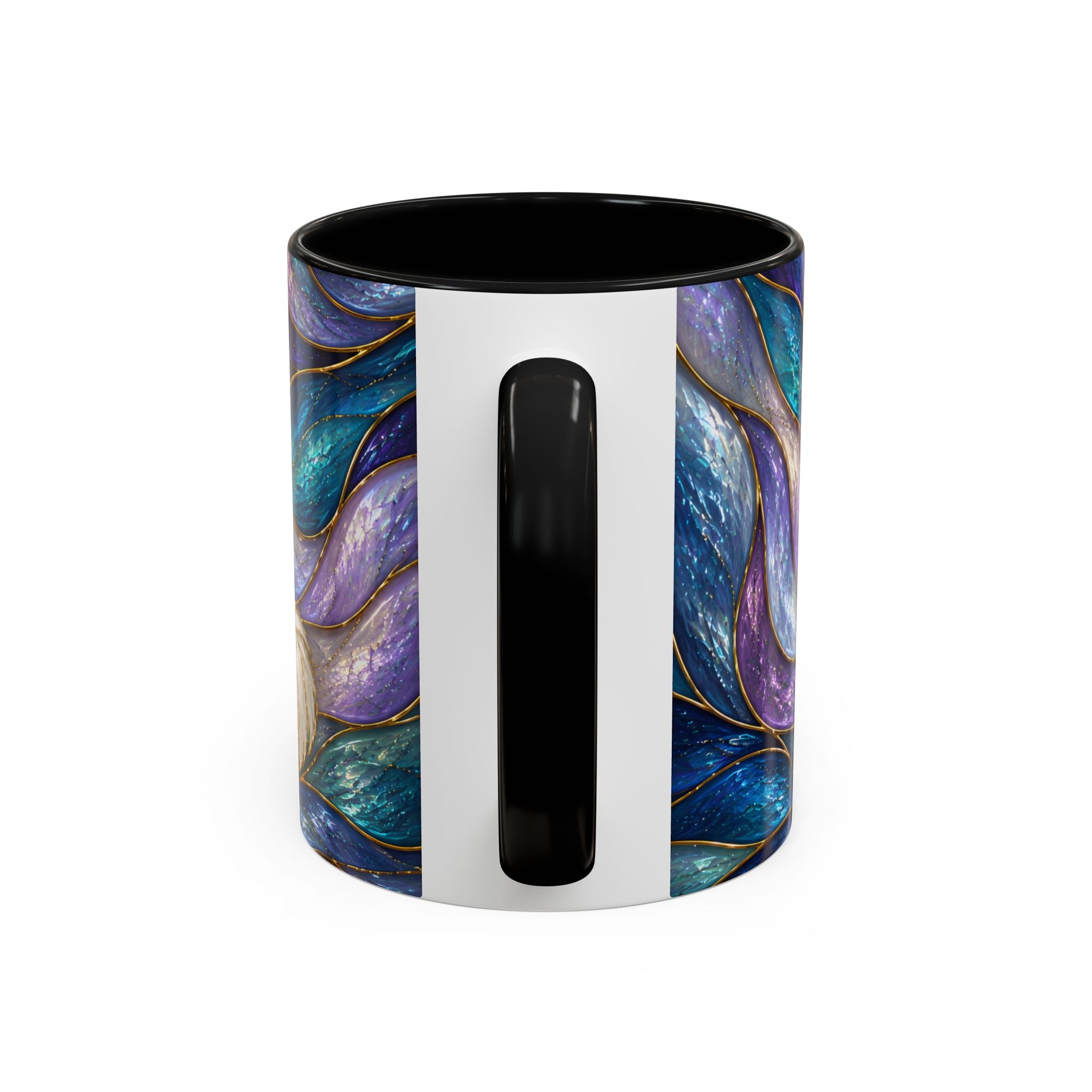 Celestial Australian Shepherd Stained Glass Style Mug