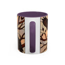 Dusk Owl Stained Glass Style Mug