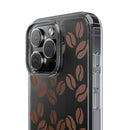 Coffee Beans Clear Phone Case