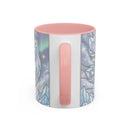 Aurora Peacock Stained Glass Style Mug