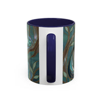 Forest Wolf Stained Glass Style Mug