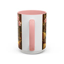 Sakura Tiger Stained Glass Style Mug