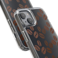 Coffee Beans Clear Phone Case