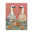 Goose Coffee Date Poster
