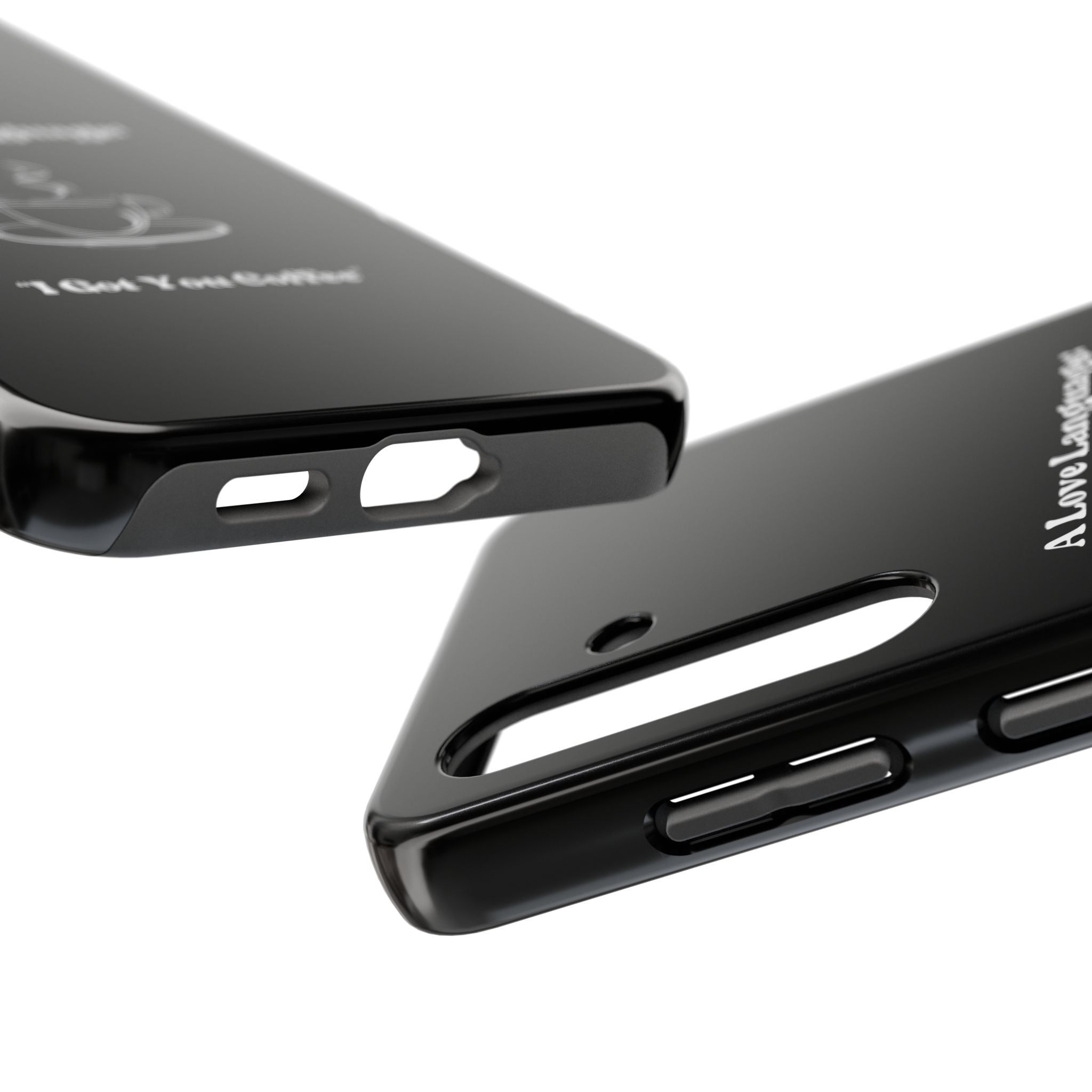 A Love Language Black Phone Case