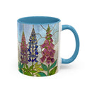 Wildflower Stained Glass Mug