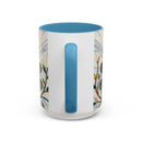 Classic Peacock Stained Glass Style Mug
