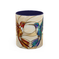 Harmony Hummingbird Stained Glass Style Mug
