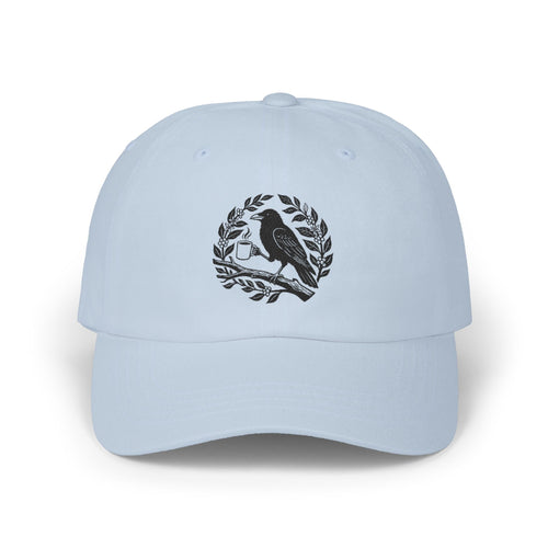 Caffeinated Crow Dad Cap