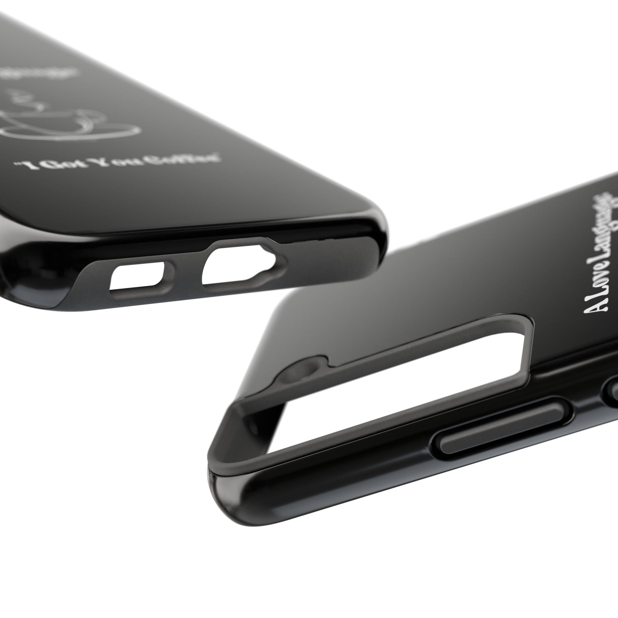 A Love Language Black Phone Case