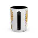 Sunflower Stained Glass Mug
