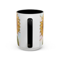 Sunflower Stained Glass Mug
